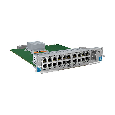 HPE - Expansion module - Gigabit Ethernet x 20 + 2 x SFP+ - for HPE 8206, 8212; HPE Aruba 5406, 5412 - 1