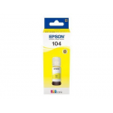 Epson EcoTank 104 - 65 ml - yellow - original - ink tank - for EcoTank ET-1810, 2715, 2721, 2810, 2811, 2812, 2814, 2815, 2820, 2821, 2825, 2826, 4800