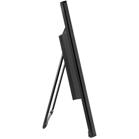 HANNS.G HT248PPB - HT Series - LED monitor - 23.8" - touchscreen - 1920 x 1080 Full HD (1080p) @ 60 Hz - 250 cd / m² - 3000:1 - 8 ms - HDMI, VGA, DisplayPort - speakers - black texture - 8