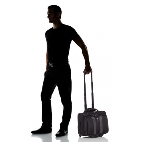 Wenger Granada - Notebook carrying case - 17" - grey, black - 5