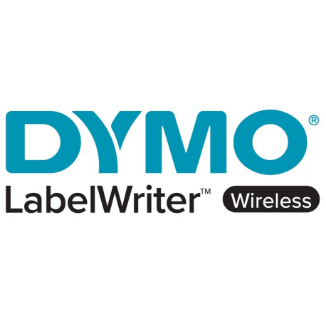 DYMO LabelWriter Wireless - Label printer - direct thermal - Roll (6.2 cm) - 600 x 300 dpi - up to 71 labels/min - capacity: 1 roll - USB, Wi-Fi(n) - black - 1