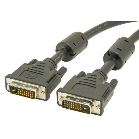 MicroConnect - DVI cable - single link - DVI-D (M) to DVI-D (M) - 2 m - thumbscrews - black - 0