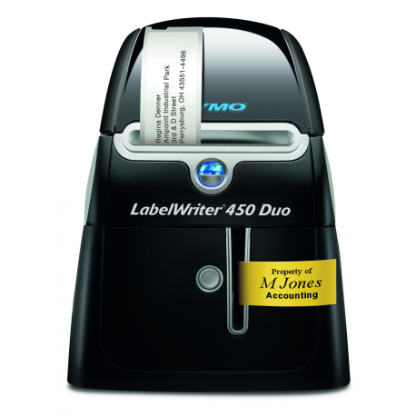 DYMO LabelWriter 450 Duo - Label printer - direct thermal - 600 x 300 dpi - up to 71 labels/min - USB - 0