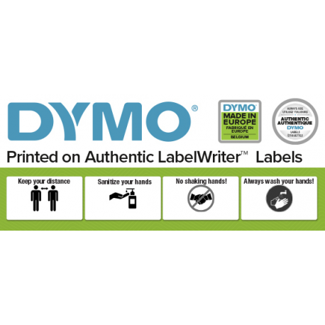 DYMO LabelWriter 450 Duo - Label printer - direct thermal - 600 x 300 dpi - up to 71 labels/min - USB - 7
