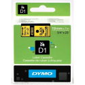 DYMO D1 - Self-adhesive - black on yellow - Roll (1.9cm x 7m) 1 cassette(s) label tape - for LabelMANAGER 360D, 420P, 420P Kit, 500TS, PC2, PnP
