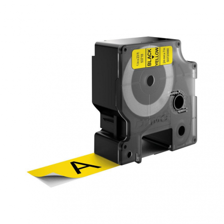 DYMO D1 - Self-adhesive - black on yellow - Roll (2.4 cm x 7 m) 1 cassette(s) label tape - for LabelMANAGER 500TS, PnP - 1