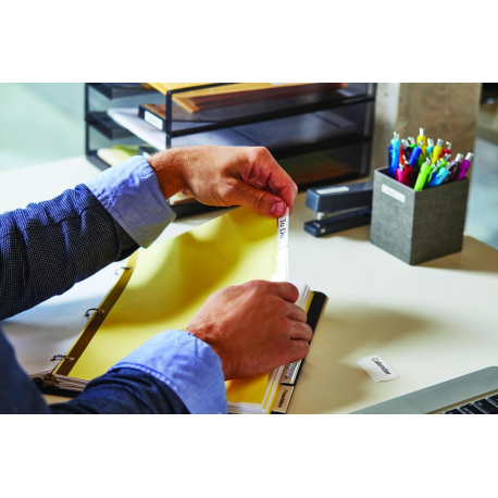 DYMO LabelWriter - White - 50 x 12 mm 220 label(s) (1 roll(s) x 220) suspension file labels - for DYMO LabelWriter 310, 315, 320, 330, 400, 450, 4XL, SE450, Wireless - 1