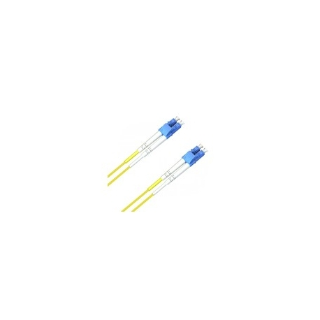 MicroConnect - Network cable - LC / UPC single-mode (M) to LC / UPC single-mode (M) - 8 m - fibre optic - 9  /  125 micron - OS2 - halogen-free - yellow - 0