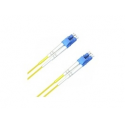 MicroConnect - Network cable - LC / UPC single-mode (M) to LC / UPC single-mode (M) - 8 m - fibre optic - 9  /  125 micron - OS2 - halogen-free - yellow