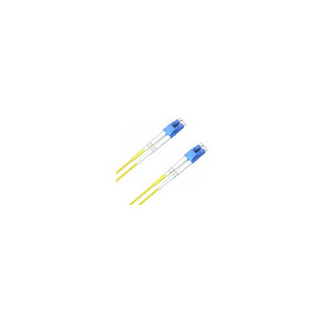 MicroConnect - Network cable - LC / UPC single-mode (M) to LC / UPC single-mode (M) - 6 m - fibre optic - 9  /  125 micron - OS2 - halogen-free - yellow - 0