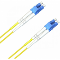 MicroConnect - Network cable - LC/UPC single-mode (M) to LC/UPC single-mode (M) - 4 m - 2 mm - fibre optic - duplex - 9 / 125 micron - OS2 - halogen-free - yellow