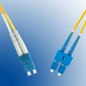 MicroConnect - Network cable - LC/UPC single-mode (M) to SC/UPC single-mode (M) - 20 m - fibre optic - 9 / 125 micron - OS1 - yellow