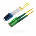 MicroConnect - Network cable - E2000/APC single-mode (M) to LC/UPC single-mode (M) - 3 m - fibre optic - 9 / 125 micron