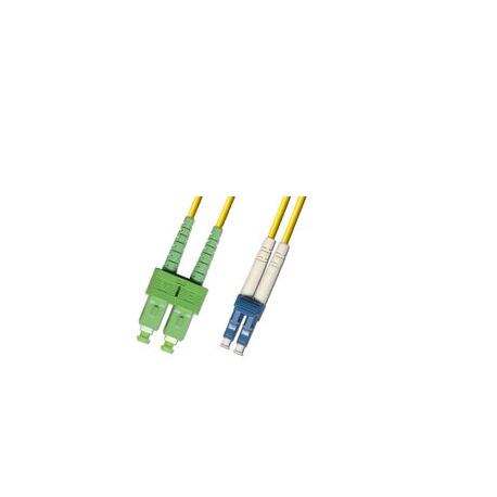 MicroConnect - Network cable - SC/APC single-mode (M) to LC/UPC single-mode (M) - 10 m - fibre optic - 9 / 125 micron - OS1 - halogen-free - 0