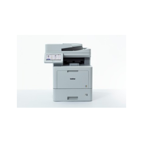 Brother MFC-L9670CDN - Multifunction printer - colour - laser - A4/Legal (media) - up to 40 ppm (copying) - up to 40 ppm (printing) - 620 sheets - 33.6 Kbps - USB 2.0, Gigabit LAN, NFC, USB 2.0 host - 0