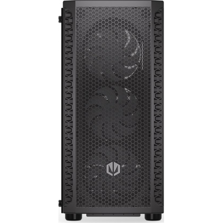 Endorfy Signum 300 ARGB - Mid tower - ATX - windowed side panel (tempered glass) - no power supply (ATX) - black - USB / Audio - 3