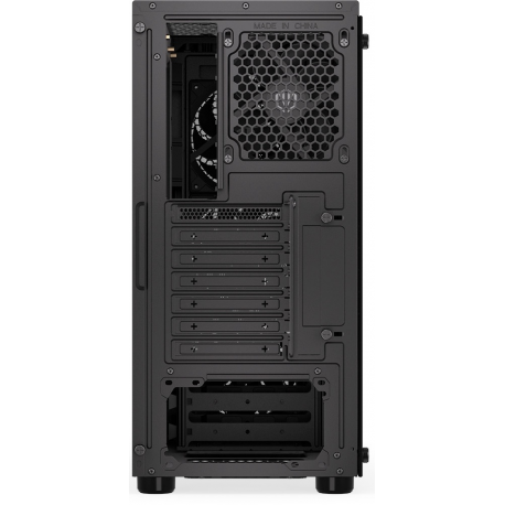 Endorfy Signum 300 Air - Mid tower - ATX - windowed side panel (tempered glass) - no power supply (ATX) - black - USB / Audio - 6
