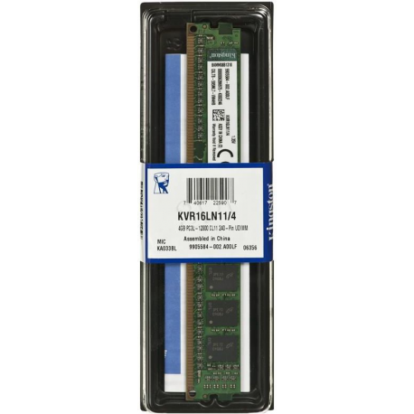 4GB 1600MHz DDR3L Non-ECC CL11 - 2