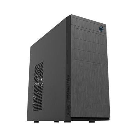 Chieftec Elox Series HC-10B-OP - Tower - ATX - no power supply (ATX) - black - USB/Audio - 0