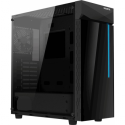 Gigabyte C200 GLASS - Tower - ATX - windowed side panel (tempered glass) - no power supply (ATX) - black - USB/Audio