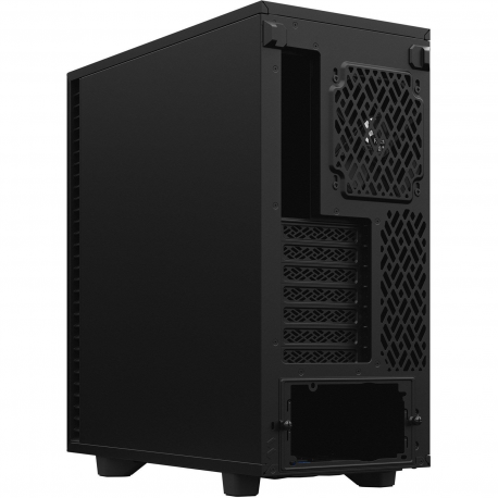 Fractal Design Define 7 Compact - Tower - ATX - no power supply (ATX) - black solid - USB/Audio - 6