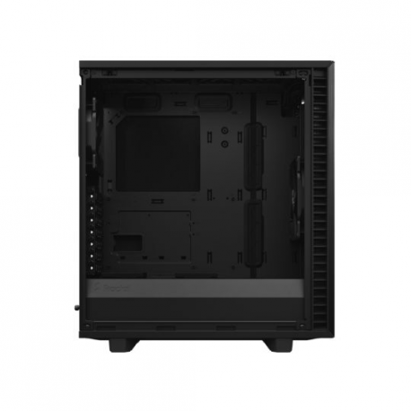 Fractal Design Define 7 Compact - Tower - ATX - no power supply (ATX) - black solid - USB/Audio - 21