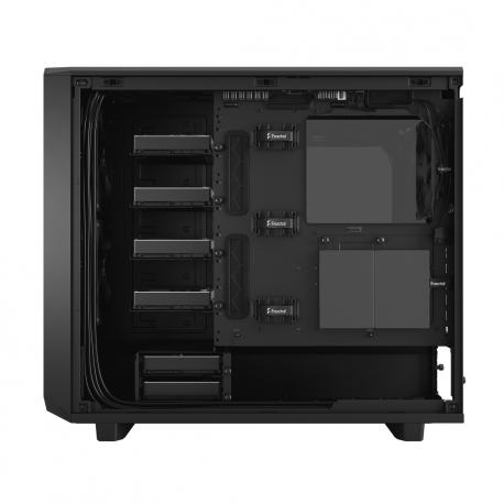 Fractal Design Meshify 2 - Tower - extended ATX - windowed side panel (tempered glass) - no power supply (ATX) - black - USB/Audio - 27