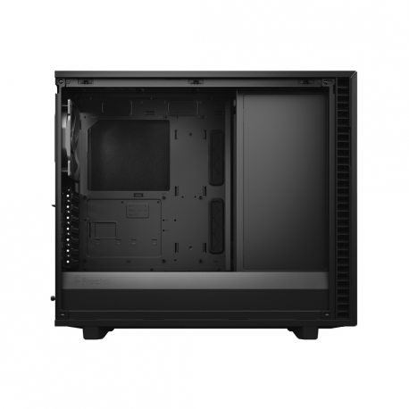 Fractal Design Define 7 - Tempered Glass Edition - tower - extended ATX - windowed side panel (tempered glass) - no power supply (ATX) - black - USB/Audio - 16