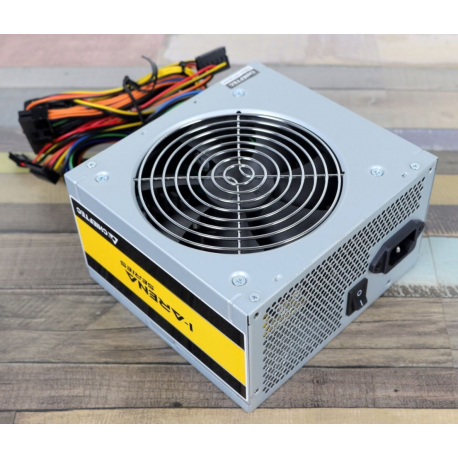 Chieftec VALUE SERIES APB-500B8 - Power supply (internal) - ATX12V 2.3 - AC 230 V - 500 Watt - active PFC - silver - 1