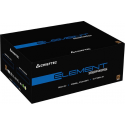 Chieftec ELEMENT Series ELP-500S - Power supply (internal) - ATX12V 2.3 - 80 PLUS Bronze - AC 230 V - 500 Watt - active PFC - decent black