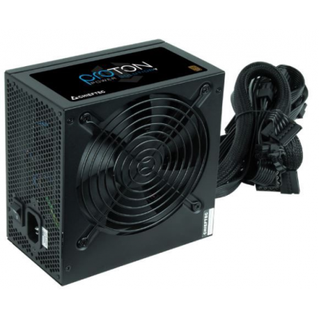 Chieftec Proton Series BDF-500S - Power supply (internal) - ATX12V 2.3/ EPS12V - 80 PLUS Bronze - AC 115-230 V - 500 Watt - active PFC - black - 0