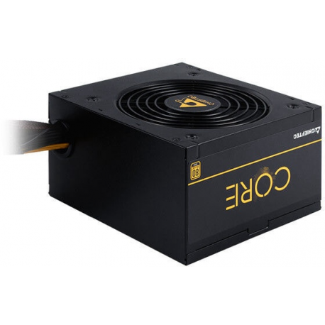Chieftec Core Series BBS-600S - Power supply (internal) - ATX12V 2.3/ EPS12V/ PS/2 - 80 PLUS Gold - AC 100-240 V - 600 Watt - active PFC - 1