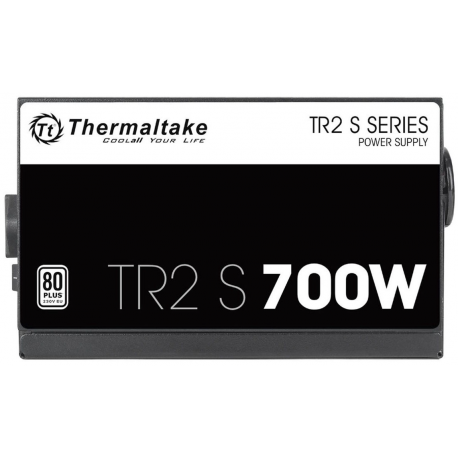 Thermaltake TR2 S 700W - Power supply (internal) - ATX12V 2.3/ EPS12V - 80 PLUS - AC 230 V - 700 Watt - active PFC - Europe - black - 4