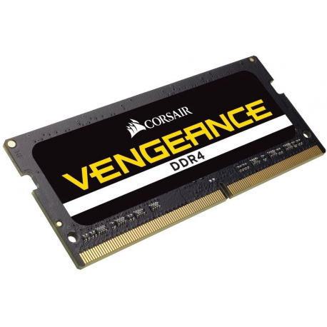 CORSAIR Vengeance - DDR4 - kit - 32 GB: 2 x 16 GB - SO-DIMM 260-pin - 2666 MHz  /  PC4-21300 - CL18 - 1.2 V - unbuffered - non-ECC - 2
