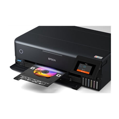 Epson EcoTank L8180 - Multifunction printer - colour - ink-jet - A3 (media) - up to 16 ppm (printing) - 100 sheets - USB, LAN, USB host, Wi-Fi(ac) - 12