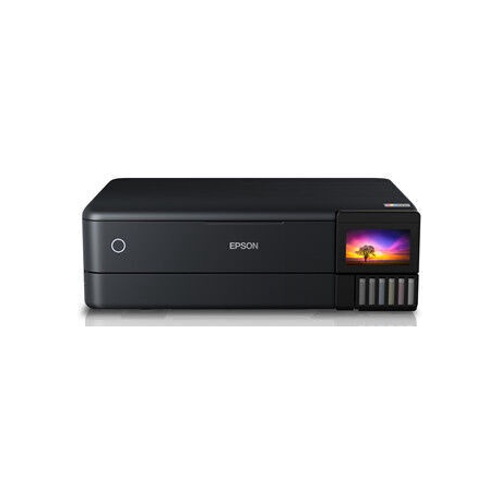 Epson EcoTank L8180 - Multifunction printer - colour - ink-jet - A3 (media) - up to 16 ppm (printing) - 100 sheets - USB, LAN, USB host, Wi-Fi(ac) - 23