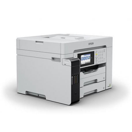 Epson EcoTank Pro M15180 - Multifunction printer - B / W - ink-jet - refillable - A3 (media) - up to 25 ppm (printing) - 550 sheets - USB 2.0, LAN, USB host, Wi-Fi(ac) - 14