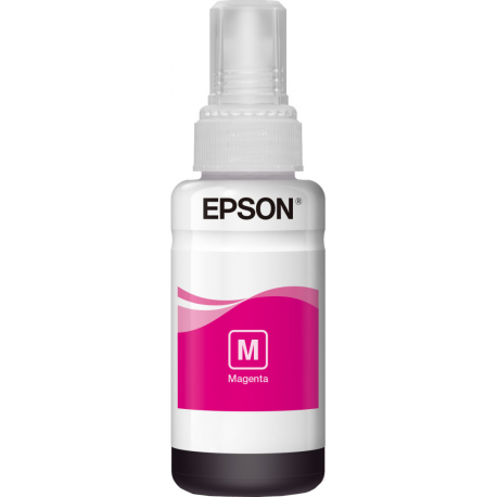 Epson T6643 - 70 ml - magenta - original - ink refill - for EcoTank ET-14000, ET-16500, ET-2500, ET-2550, ET-2600, ET-2650, ET-3600, ET-4500, ET-4550 - 2