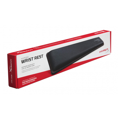 HyperX - Keyboard wrist rest - compact - black - for OMEN 45L by HP; Victus 15L by HP; Victus by HP Laptop 15, 16; Laptop 17; Pavilion 24 - 3
