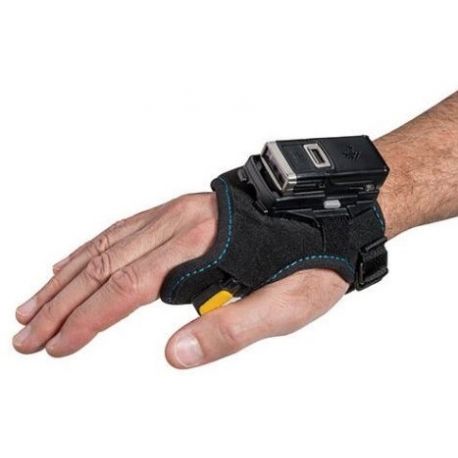 Zebra Enterprise - Barcode scanner hand mount and hand wrap - left - medium - for Zebra RS5100 - 1