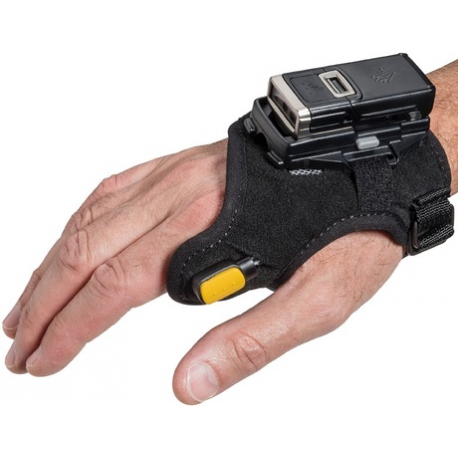 Zebra Enterprise - Barcode scanner hand mount and hand wrap - left - small - for Zebra RS5100 - 4
