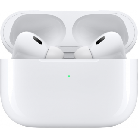 Apple AirPods Pro - 2nd generation - true wireless earphones with mic - in-ear - Bluetooth - active noise cancelling - white - 2