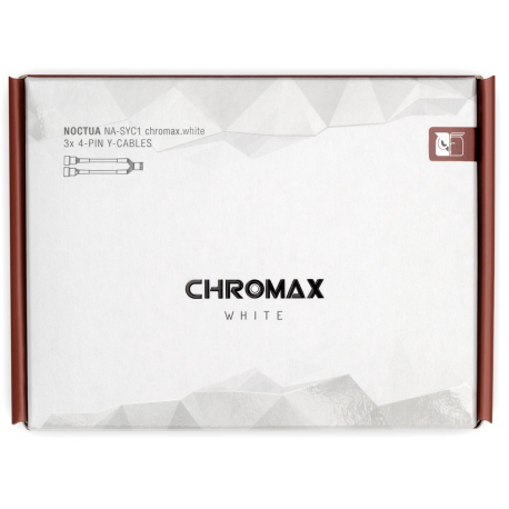 Noctua NA-SYC1 - Fan power cable - 4 PIN mini-power connector (F) to 4 PIN mini-power connector (M) - 11.5 cm - for Noctua NF-A14, P14R redux-1500, P14s redux-1200, P14s redux-1500, S12, S12b redux-1200 - 1