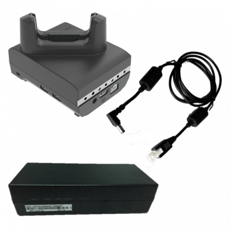 Zebra Workstation - Docking cradle - HDMI - 10Mb LAN - for Zebra TC51, TC52, TC52x, TC56, TC57, TC57x - 1