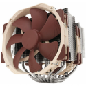 Noctua NH-D15 - Processor cooler - (for: LGA1156, AM2, AM2+, AM3, LGA1155, AM3+, LGA2011, FM1, FM2, LGA1150, FM2+, LGA1151, LGA2011-3 (Square ILM), AM4, LGA2066, LGA1200) - aluminium with copper base - 140 mm