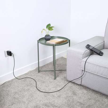 equip Desktop - Patch panel - CAT 5e - light grey, RAL 7035 - 8 ports - 1