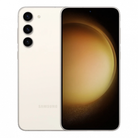 Samsung Galaxy S23+ - 5G smartphone - dual-SIM - RAM 8 GB / Internal Memory 512 GB - OLED display - 6.6" - 2340 x 1080 pixels (120 Hz) - 3x rear cameras 50 MP, 12 MP, 10 MP - front camera 12 MP - cream - 0