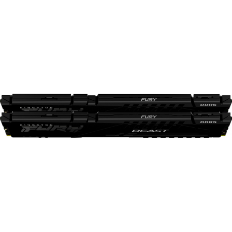 Kingston FURY Beast - DDR5 - kit - 64 GB: 2 x 32 GB - DIMM 288-pin - 5600 MHz / PC5-44800 - CL36 - 1.25 V - unbuffered - on-die ECC - 2