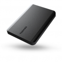 Toshiba Canvio Basics - Hard drive - 2 TB - external (portable) - 2.5" - USB 3.2 Gen 1  /  USB 2.0 - matte black