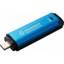 Kingston IronKey Vault Privacy 50C - USB flash drive - encrypted - 32 GB - USB-C 3.2 Gen 1 - TAA Compliant